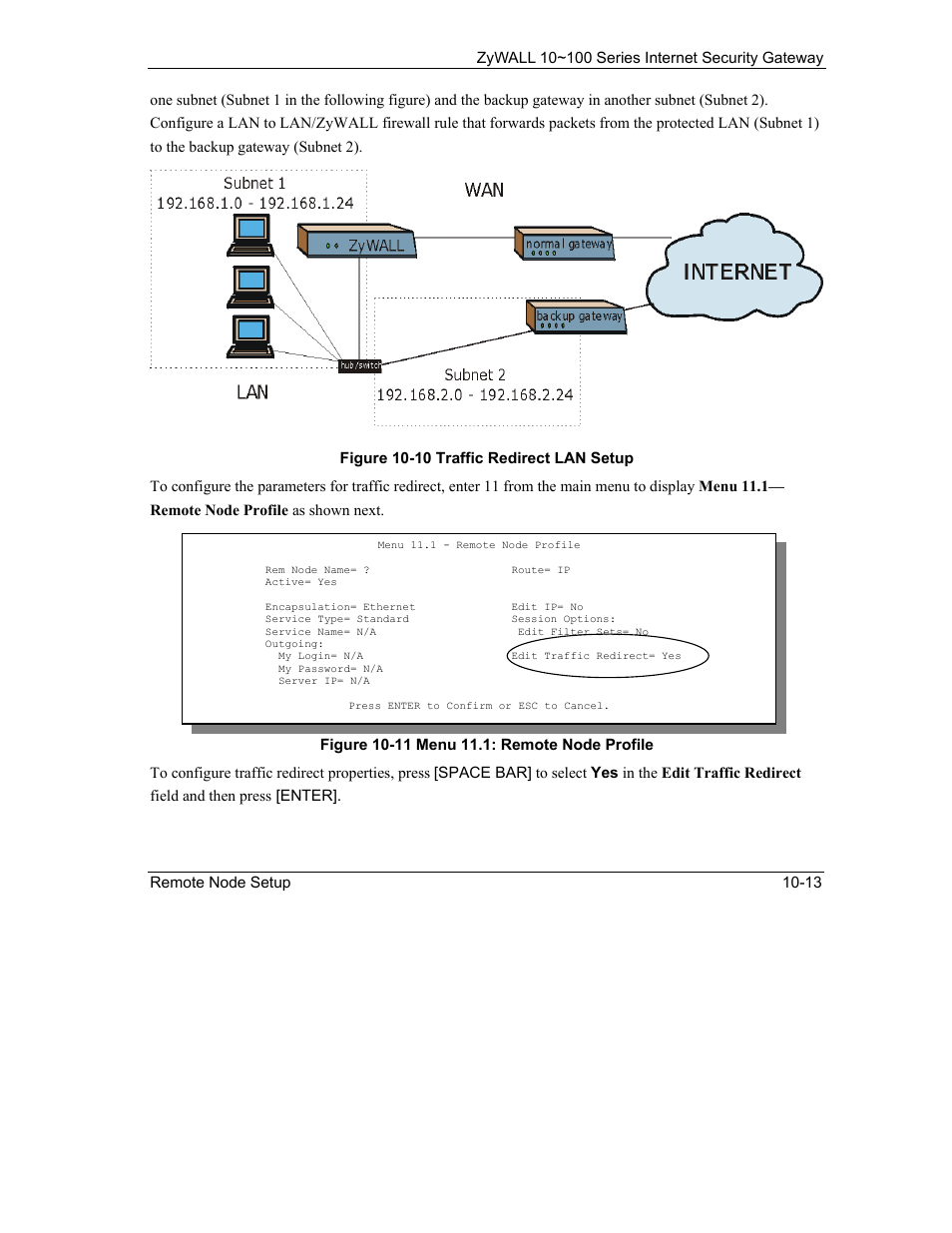 ZyXEL Communications 10 User Manual | Page 135 / 495