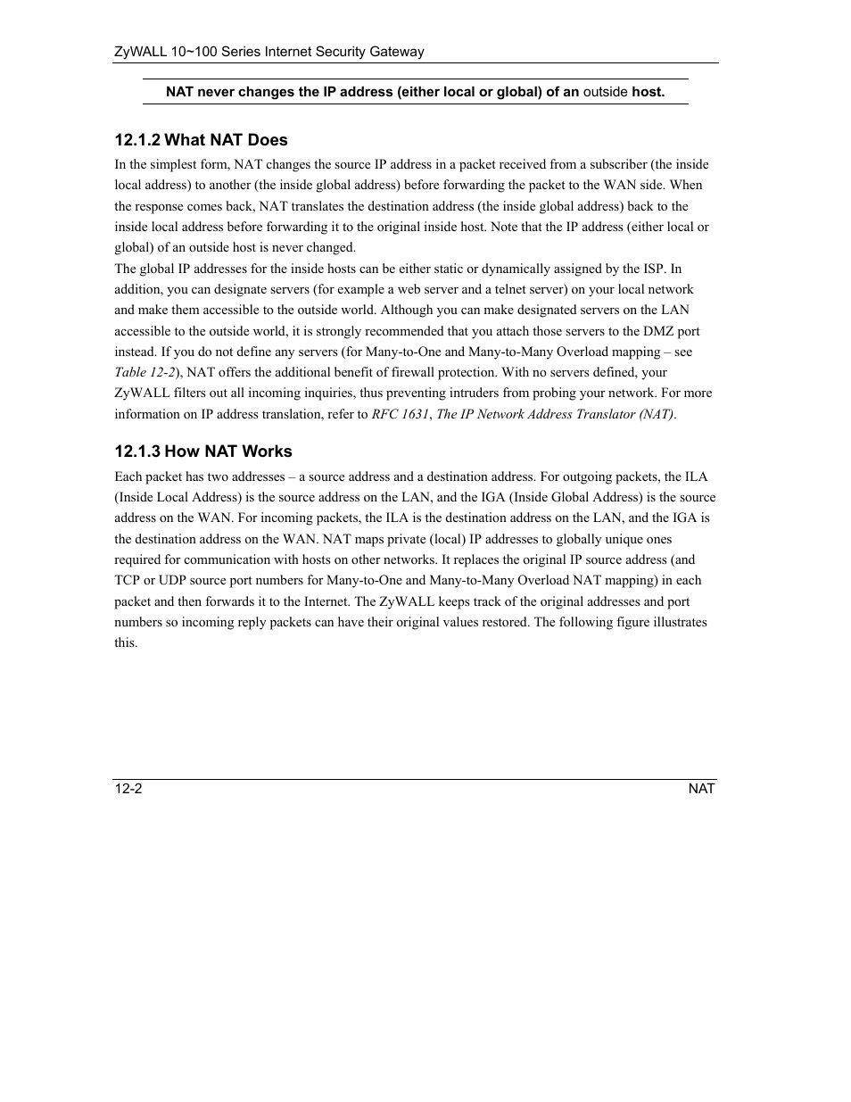 ZyXEL Communications 10 User Manual | Page 144 / 495