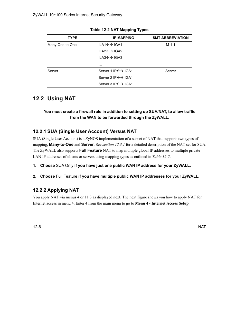 Using nat, 2 using nat | ZyXEL Communications 10 User Manual | Page 148 / 495