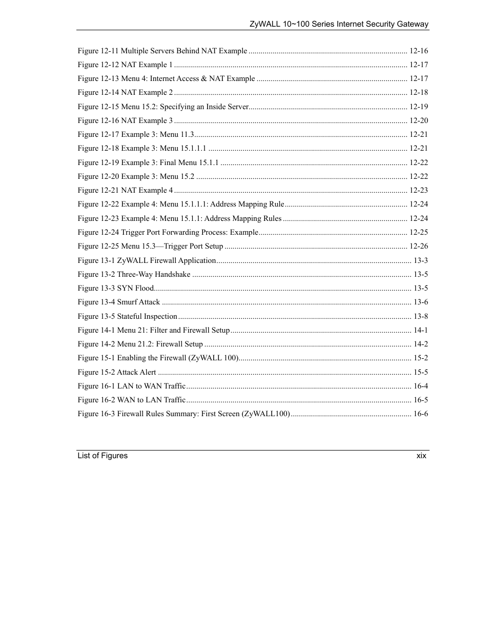 ZyXEL Communications 10 User Manual | Page 19 / 495