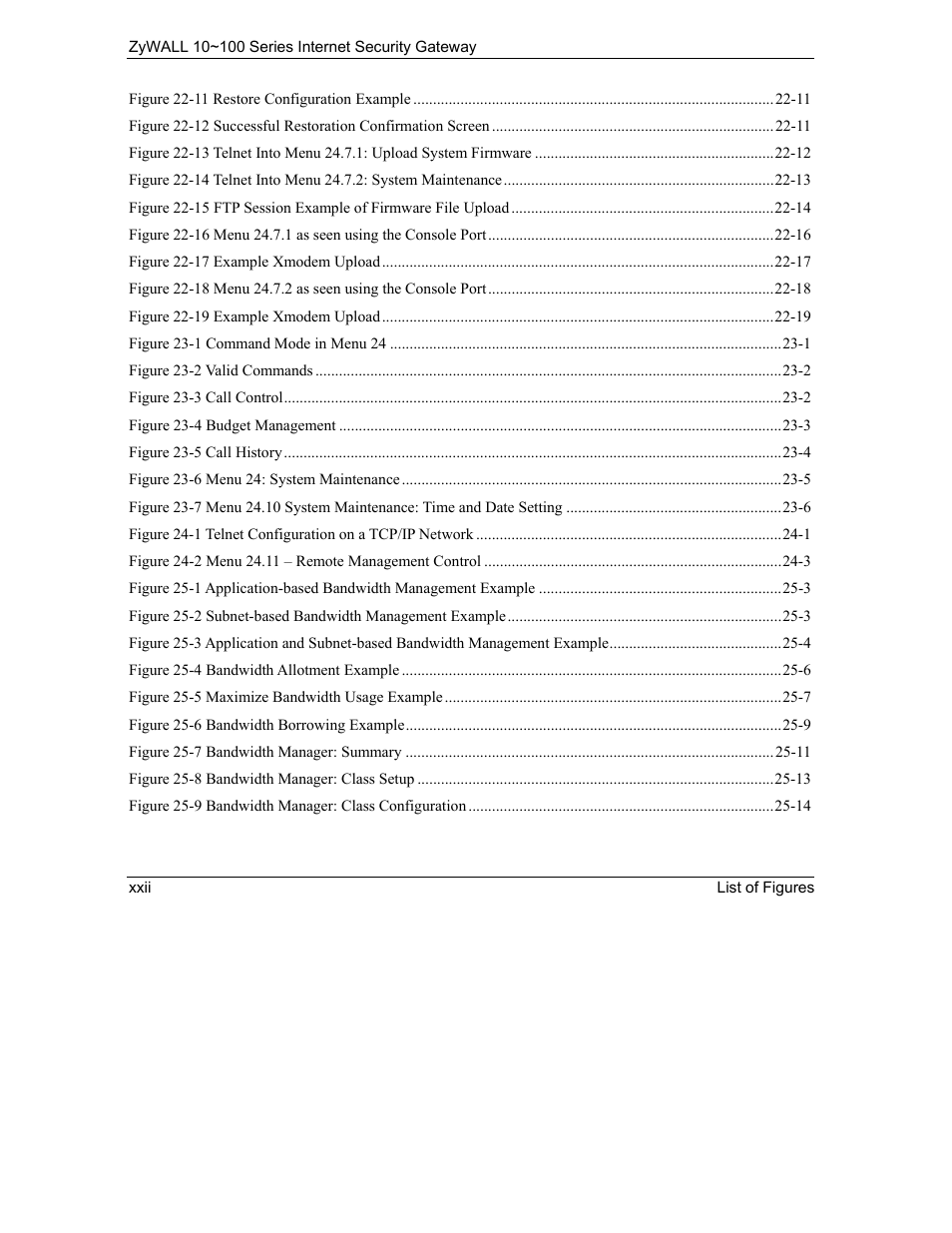 ZyXEL Communications 10 User Manual | Page 22 / 495