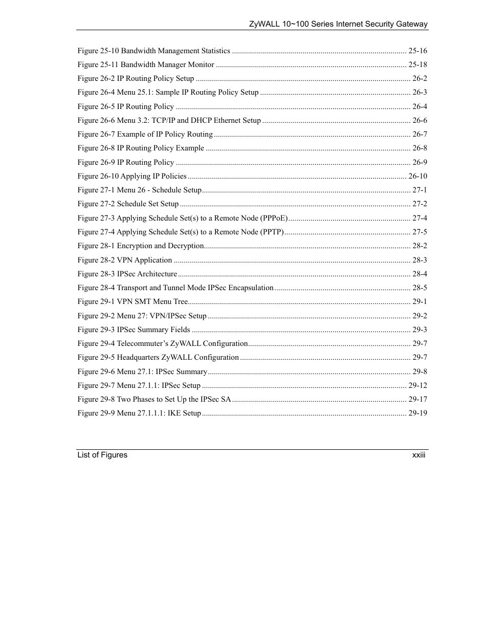 ZyXEL Communications 10 User Manual | Page 23 / 495