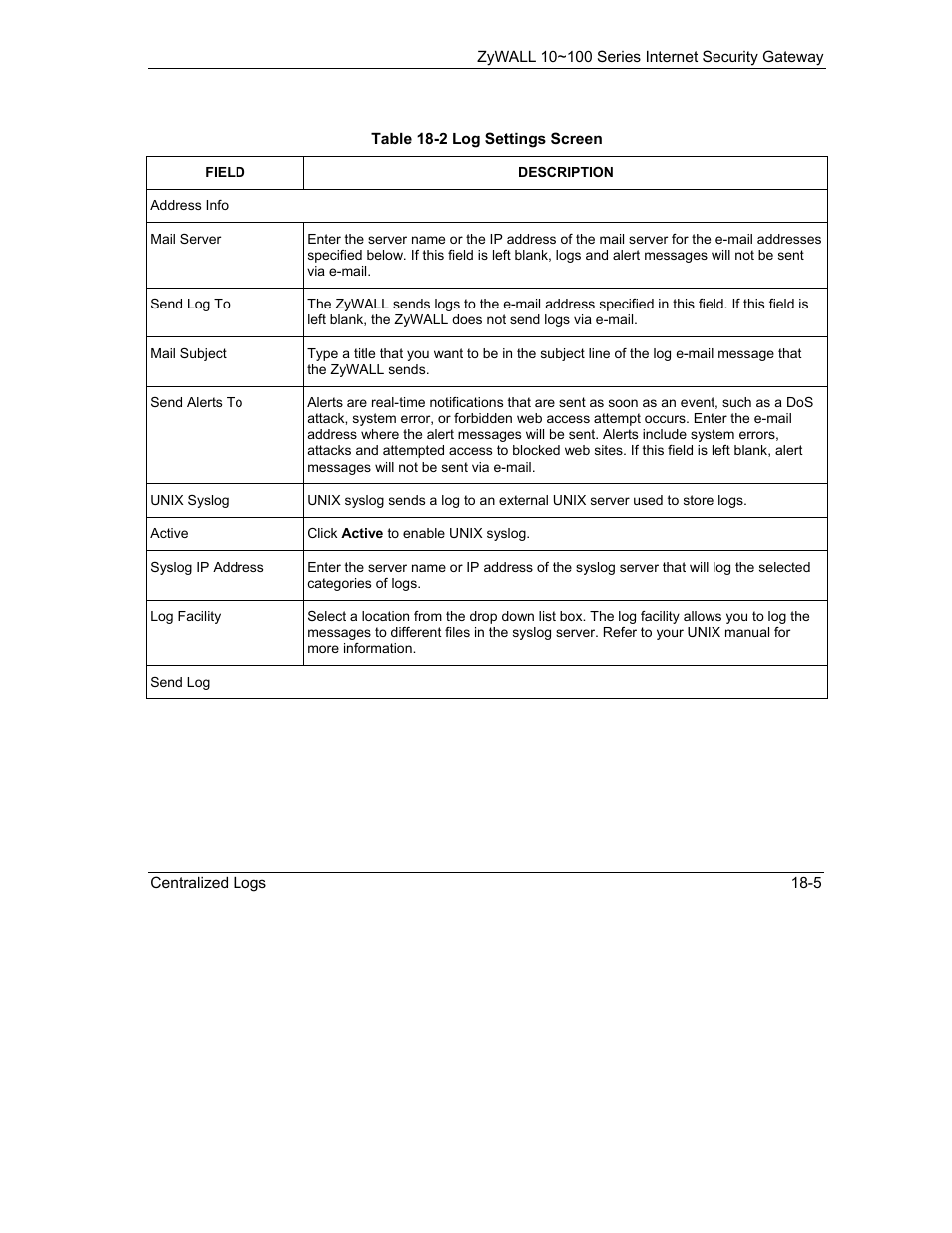 ZyXEL Communications 10 User Manual | Page 241 / 495