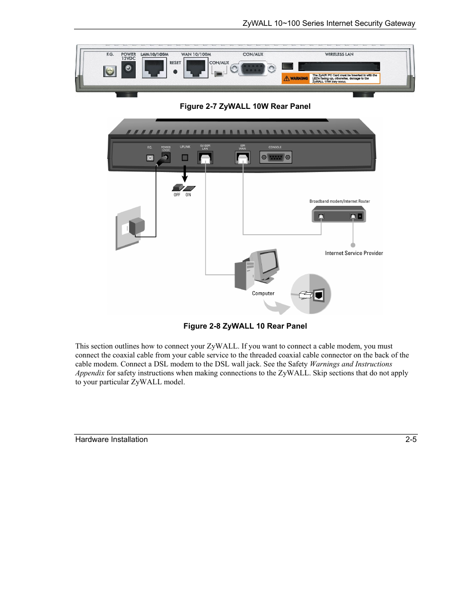 ZyXEL Communications 10 User Manual | Page 49 / 495