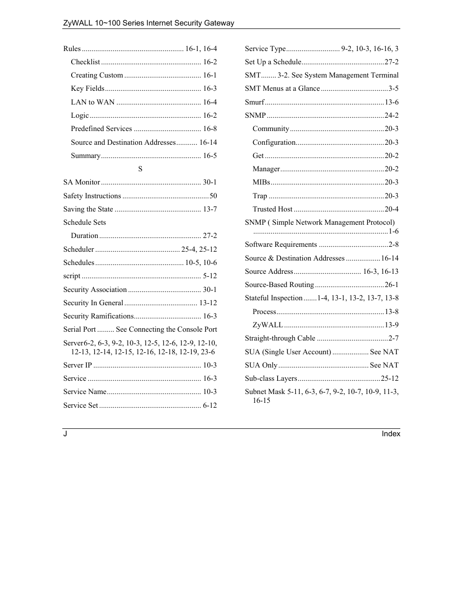 ZyXEL Communications 10 User Manual | Page 492 / 495