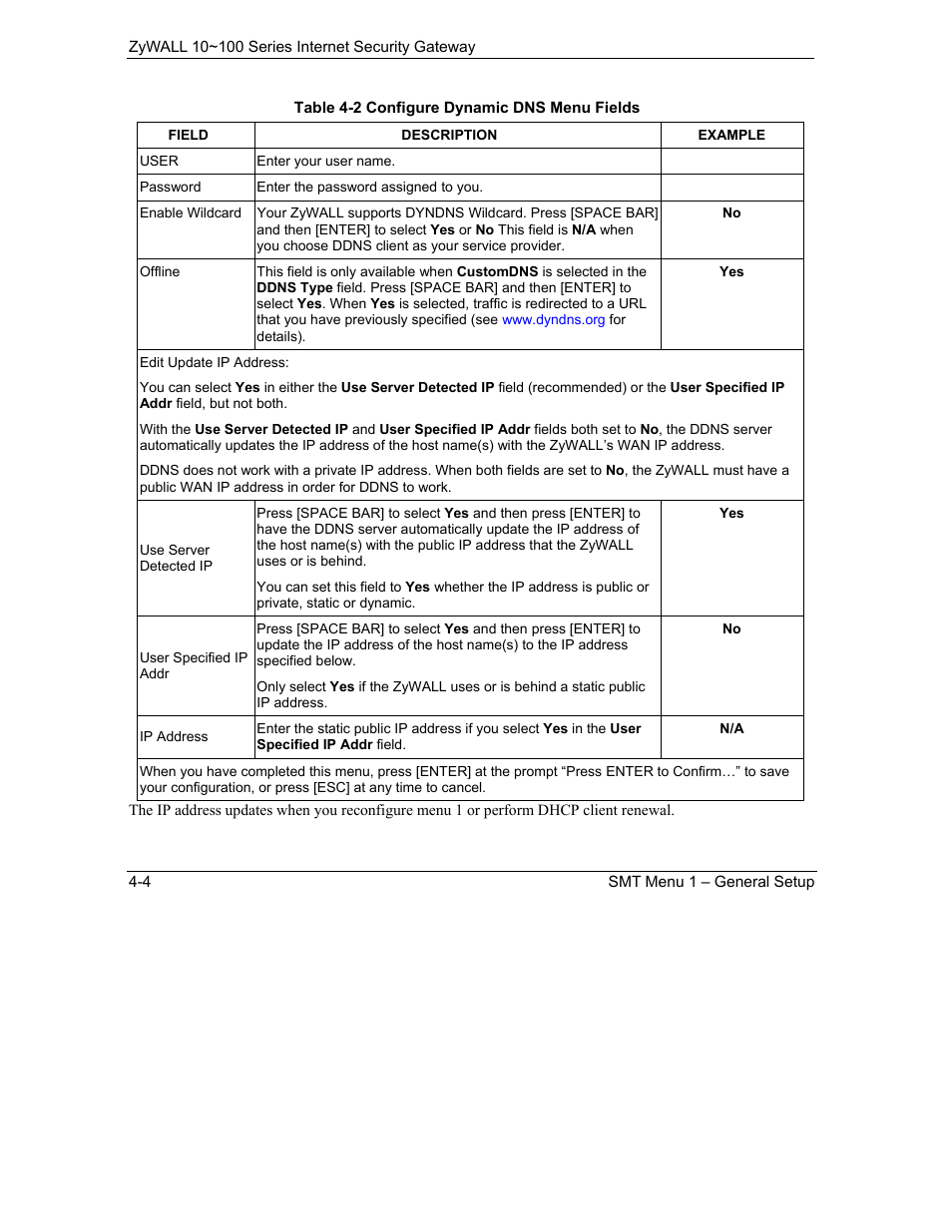 ZyXEL Communications 10 User Manual | Page 68 / 495