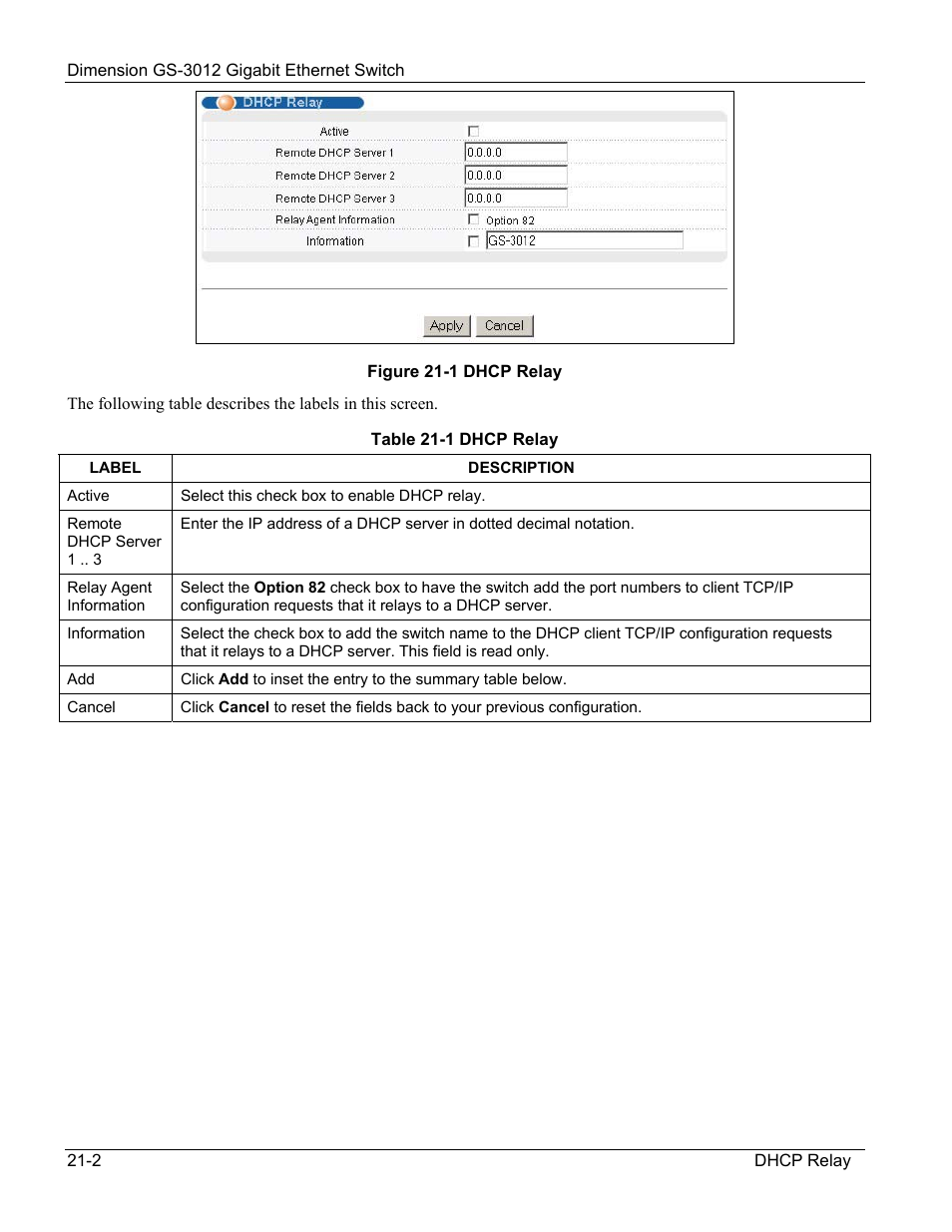 ZyXEL Communications GS-3012 User Manual | Page 148 / 234