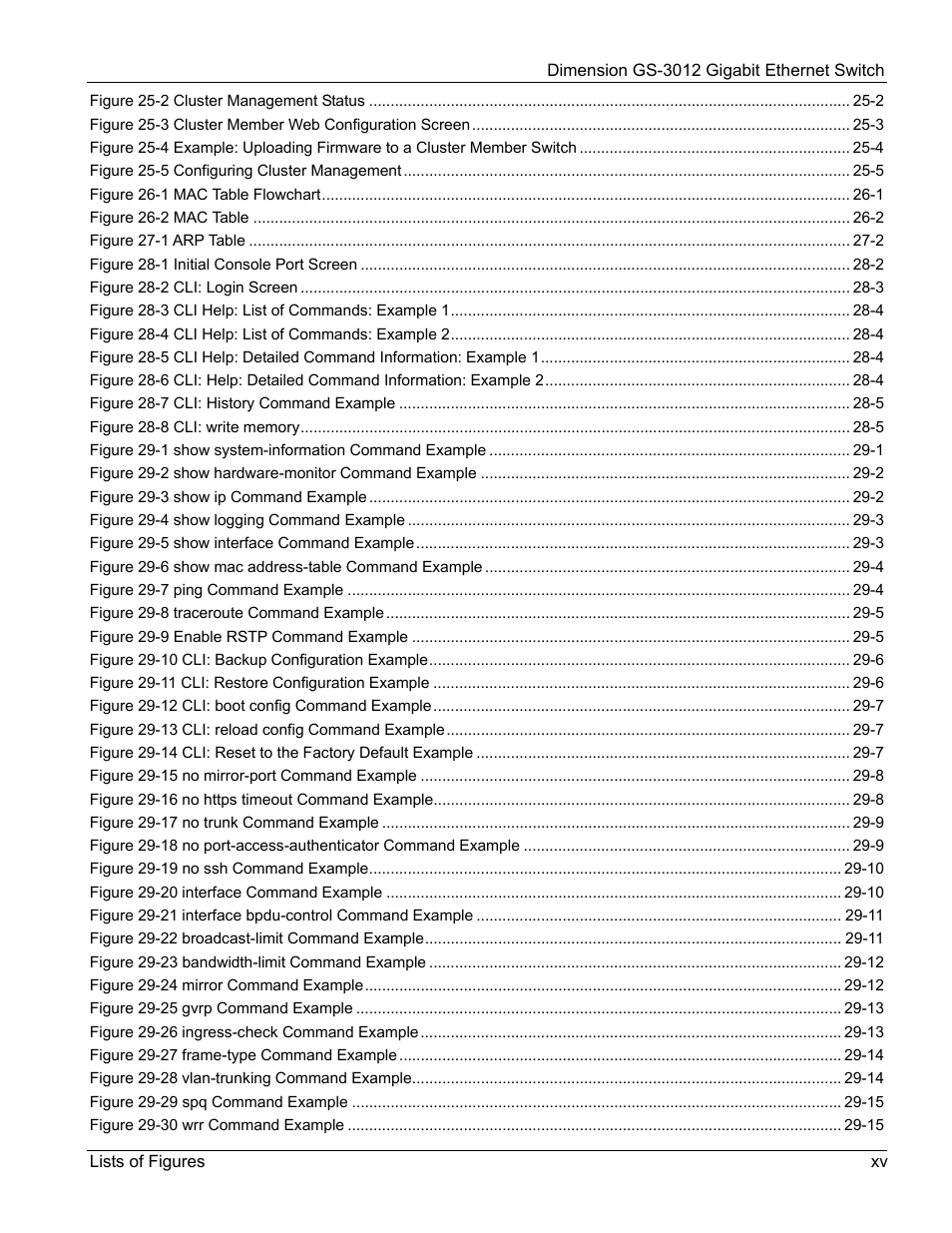 ZyXEL Communications GS-3012 User Manual | Page 15 / 234