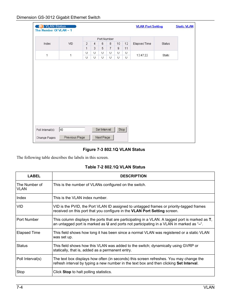 ZyXEL Communications GS-3012 User Manual | Page 78 / 234