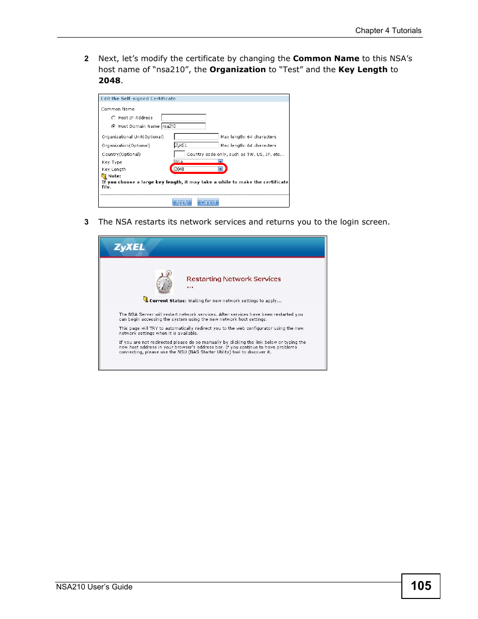 ZyXEL Communications NSA210 User Manual | Page 105 / 482