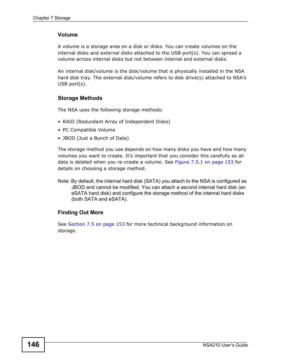 ZyXEL Communications NSA210 User Manual | Page 146 / 482