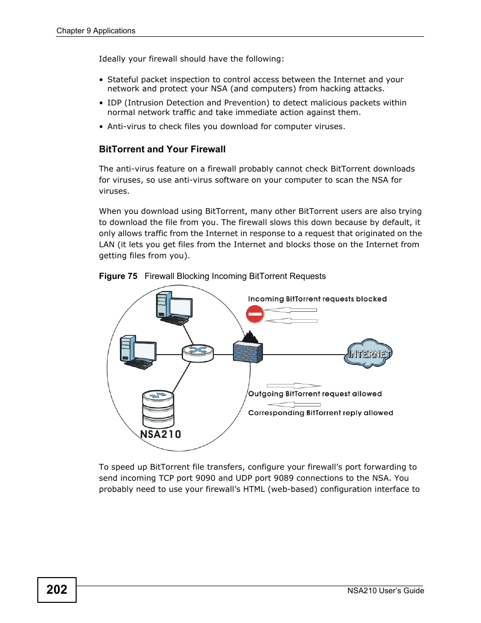 ZyXEL Communications NSA210 User Manual | Page 202 / 482