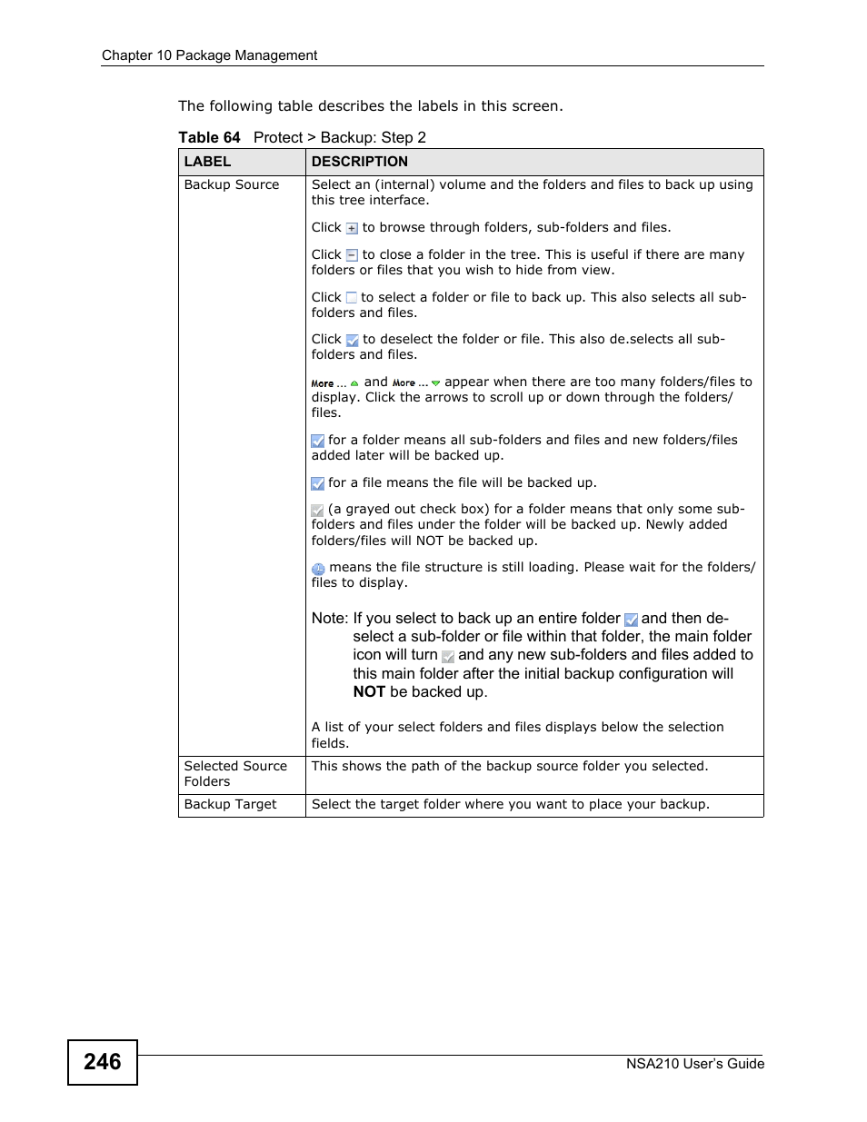 ZyXEL Communications NSA210 User Manual | Page 246 / 482