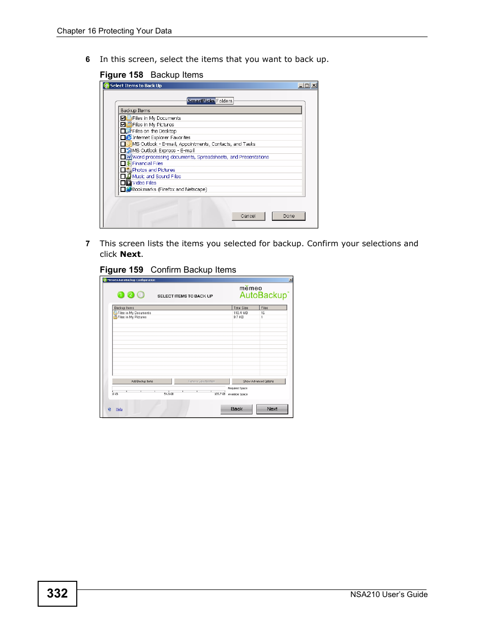 ZyXEL Communications NSA210 User Manual | Page 332 / 482