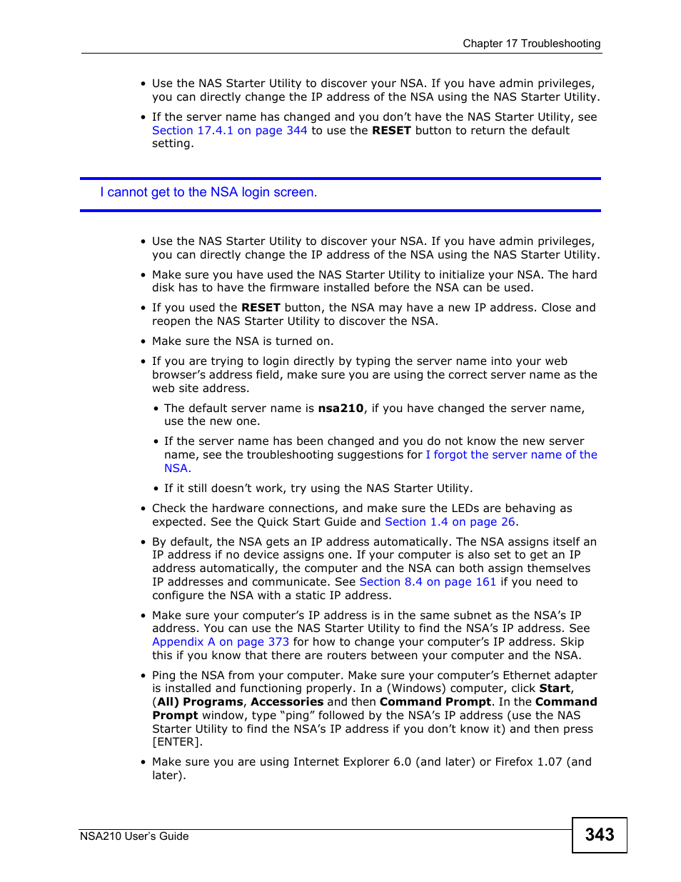 ZyXEL Communications NSA210 User Manual | Page 343 / 482