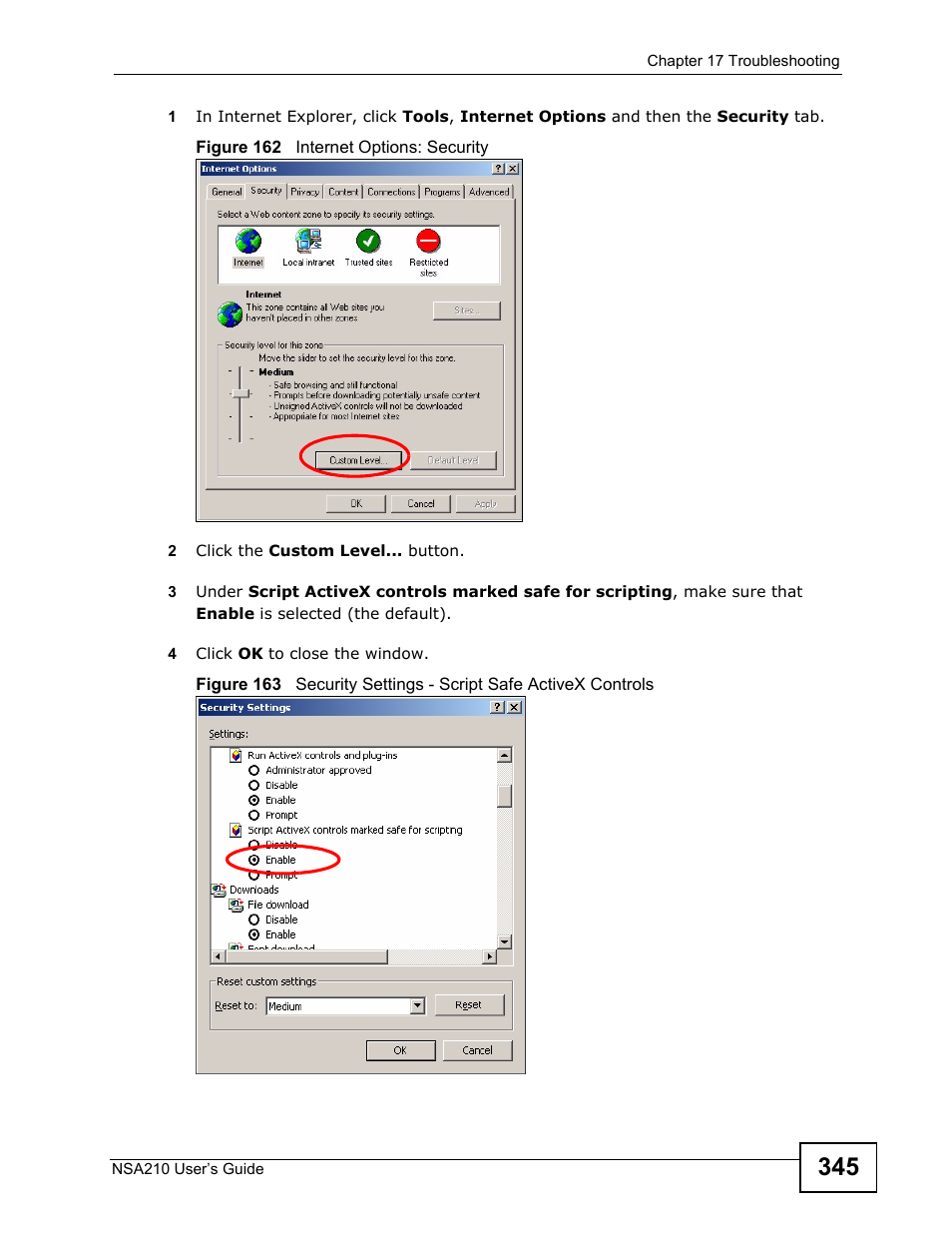 ZyXEL Communications NSA210 User Manual | Page 345 / 482
