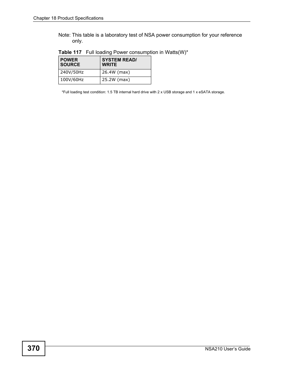ZyXEL Communications NSA210 User Manual | Page 370 / 482