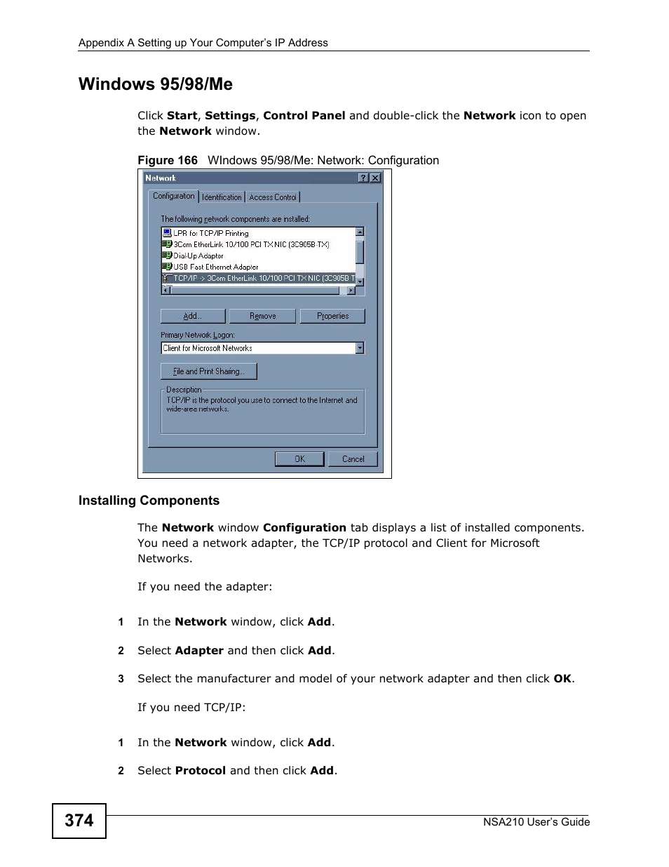 ZyXEL Communications NSA210 User Manual | Page 374 / 482