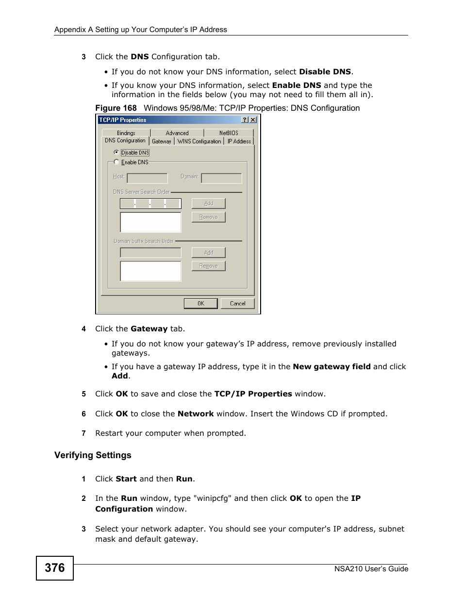 ZyXEL Communications NSA210 User Manual | Page 376 / 482