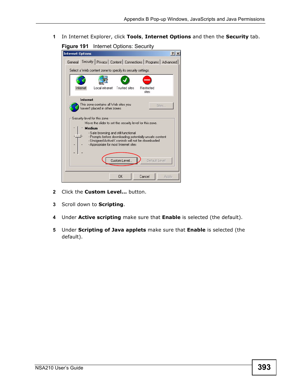ZyXEL Communications NSA210 User Manual | Page 393 / 482