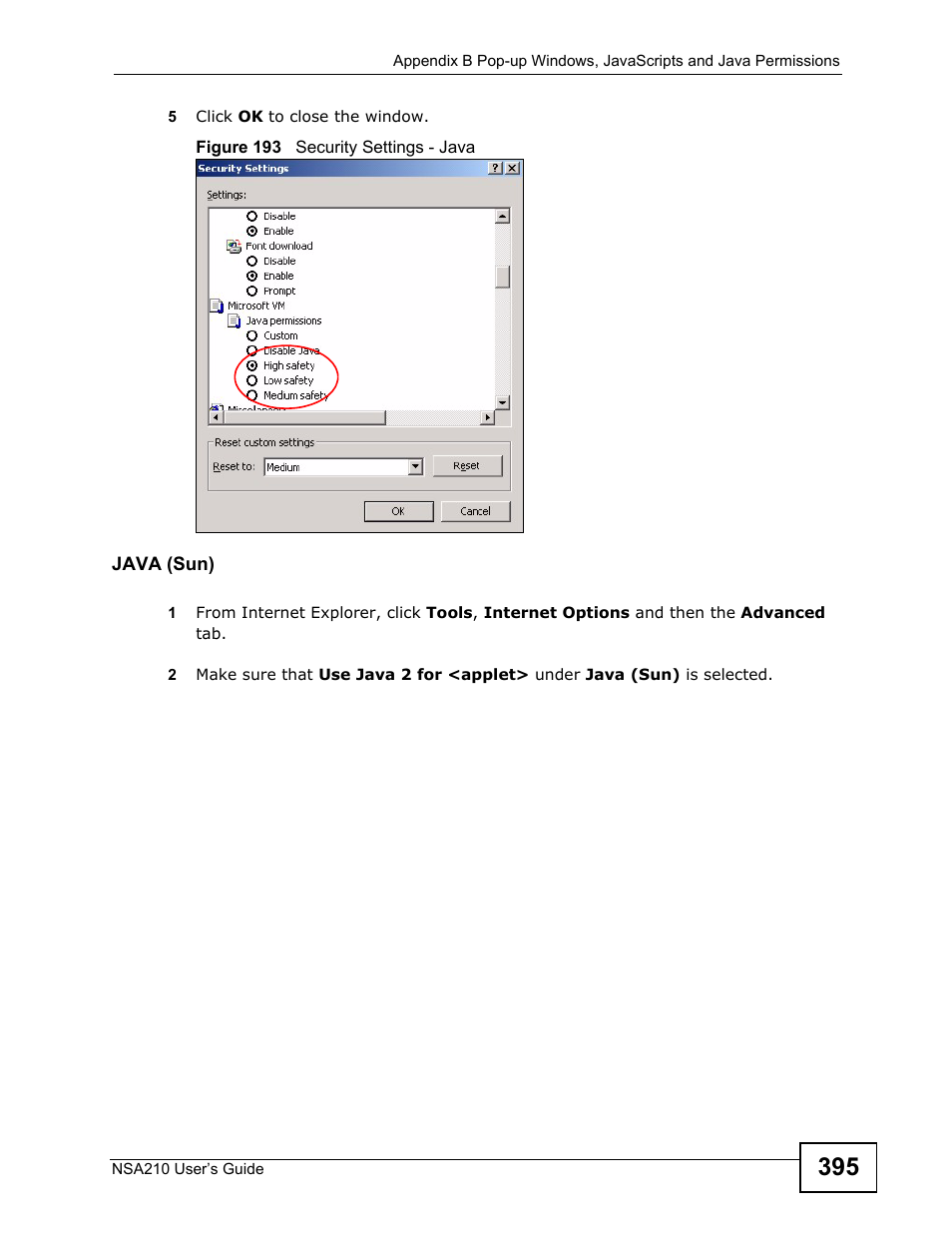 ZyXEL Communications NSA210 User Manual | Page 395 / 482