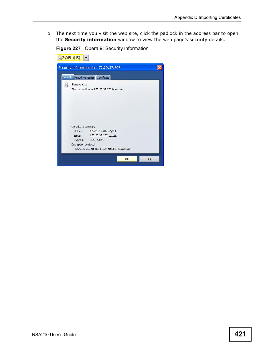 ZyXEL Communications NSA210 User Manual | Page 421 / 482