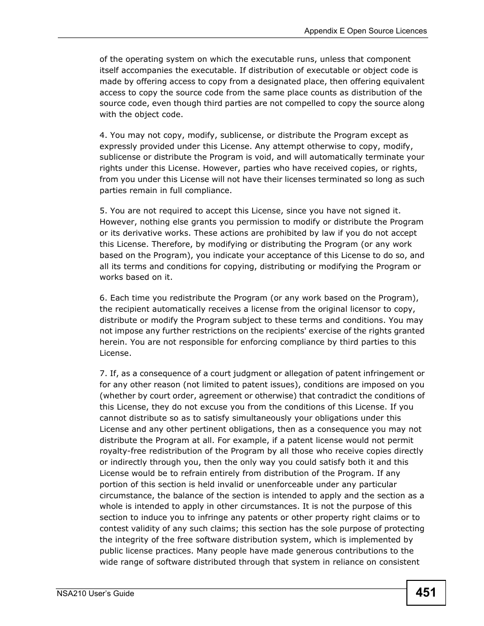 ZyXEL Communications NSA210 User Manual | Page 451 / 482
