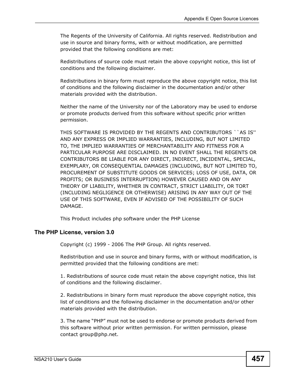 ZyXEL Communications NSA210 User Manual | Page 457 / 482