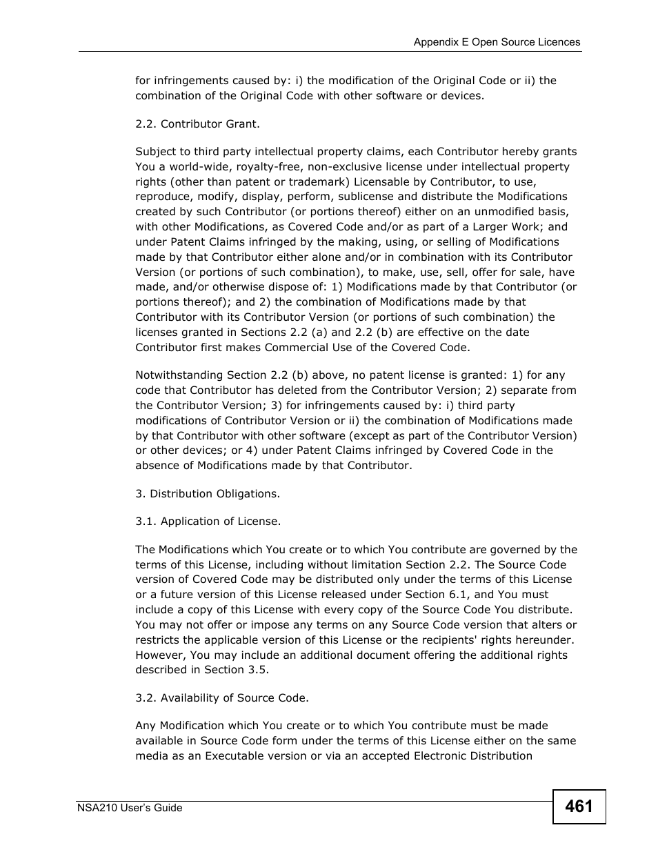 ZyXEL Communications NSA210 User Manual | Page 461 / 482