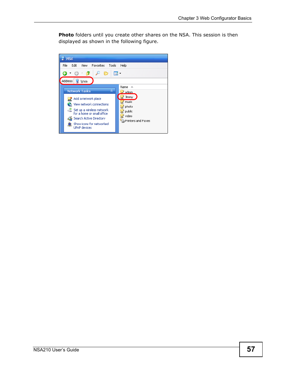 ZyXEL Communications NSA210 User Manual | Page 57 / 482