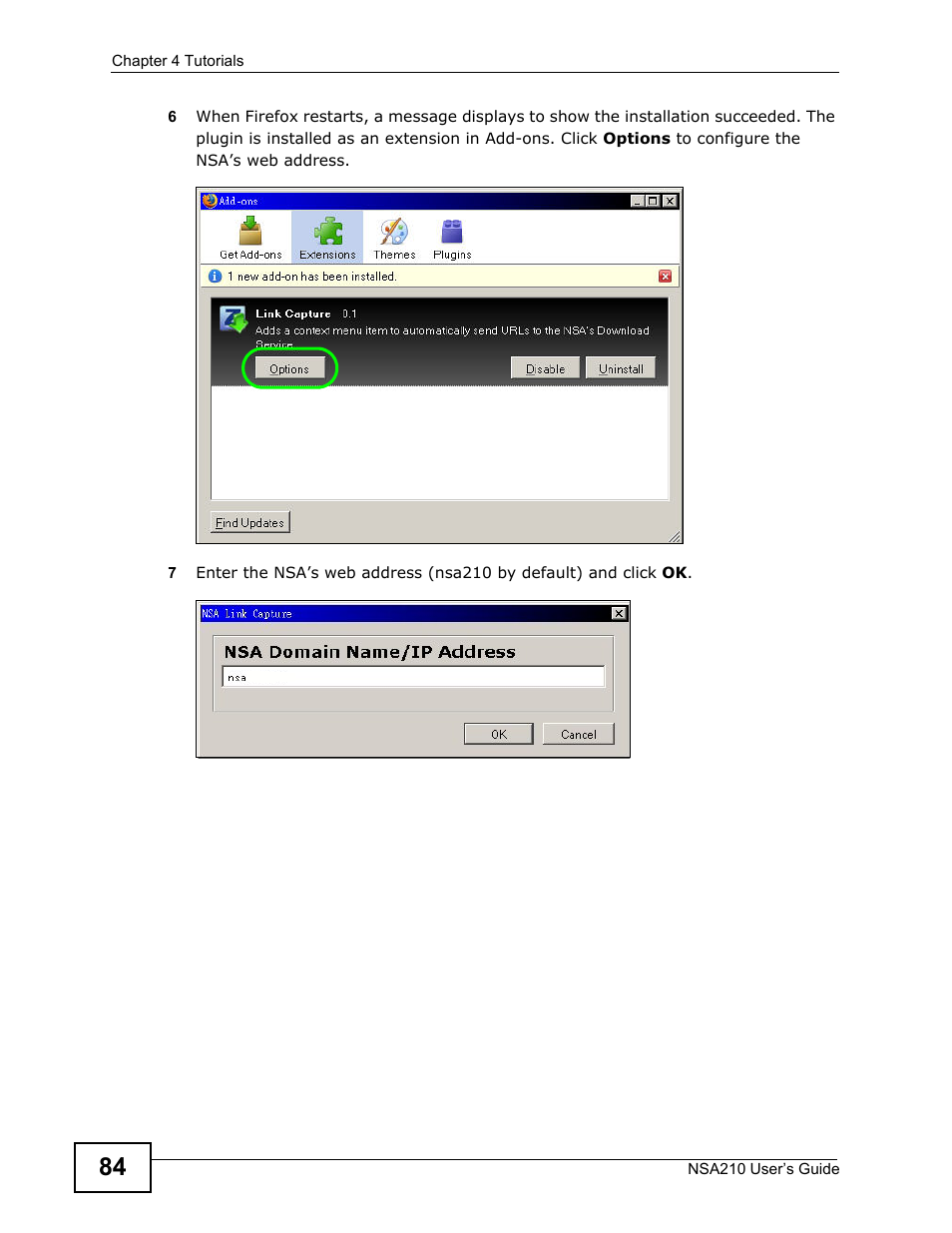 ZyXEL Communications NSA210 User Manual | Page 84 / 482
