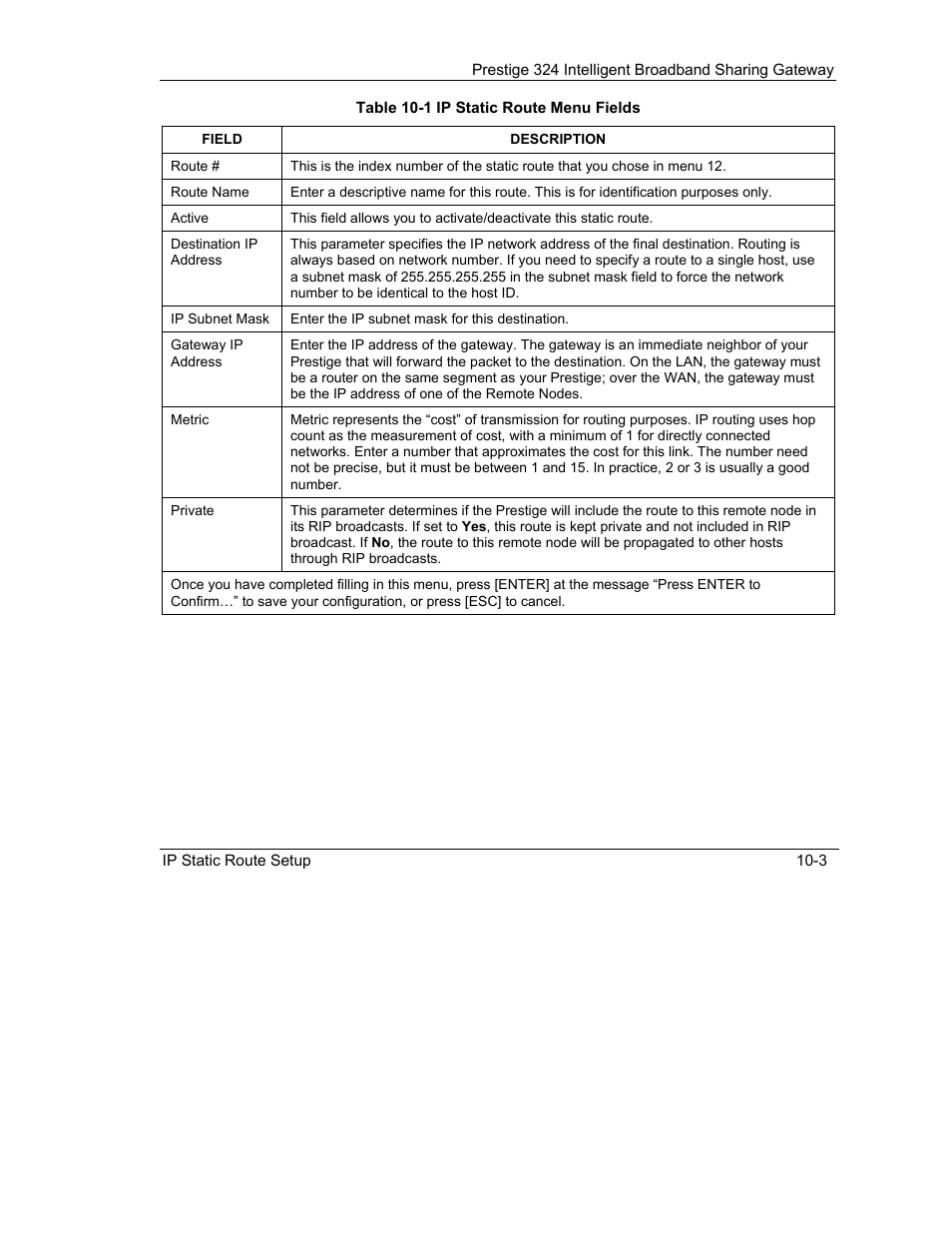 ZyXEL Communications Intelligent Broadband Sharing Gateway P-324 User Manual | Page 114 / 285