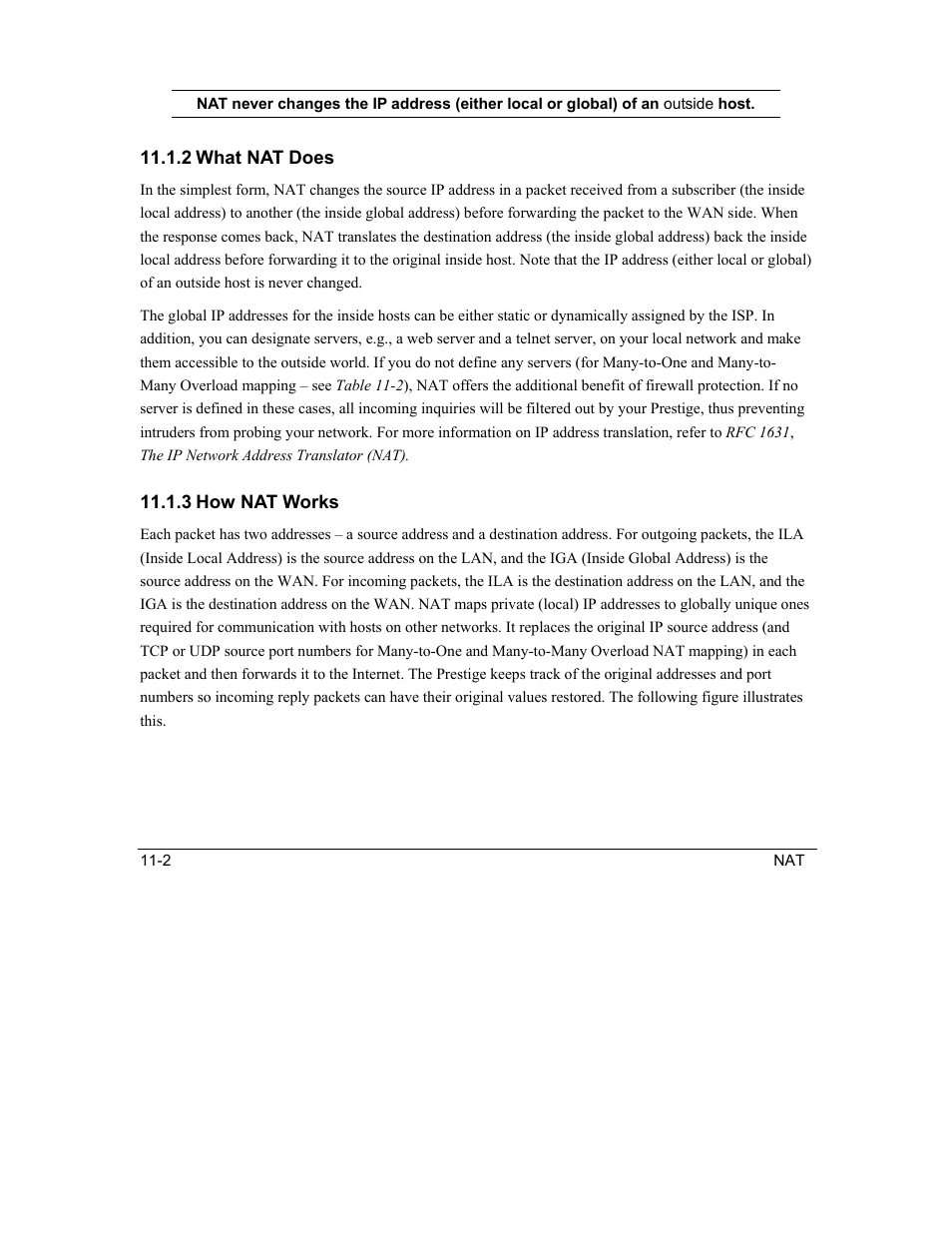 ZyXEL Communications Intelligent Broadband Sharing Gateway P-324 User Manual | Page 117 / 285
