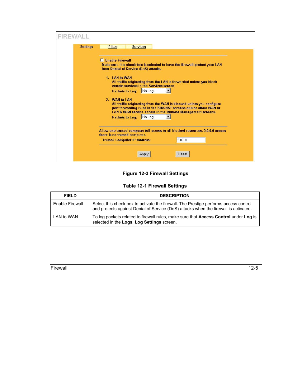 ZyXEL Communications Intelligent Broadband Sharing Gateway P-324 User Manual | Page 151 / 285