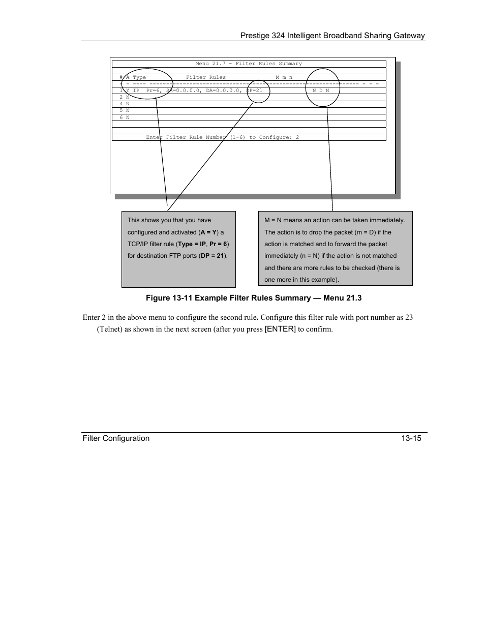 ZyXEL Communications Intelligent Broadband Sharing Gateway P-324 User Manual | Page 173 / 285