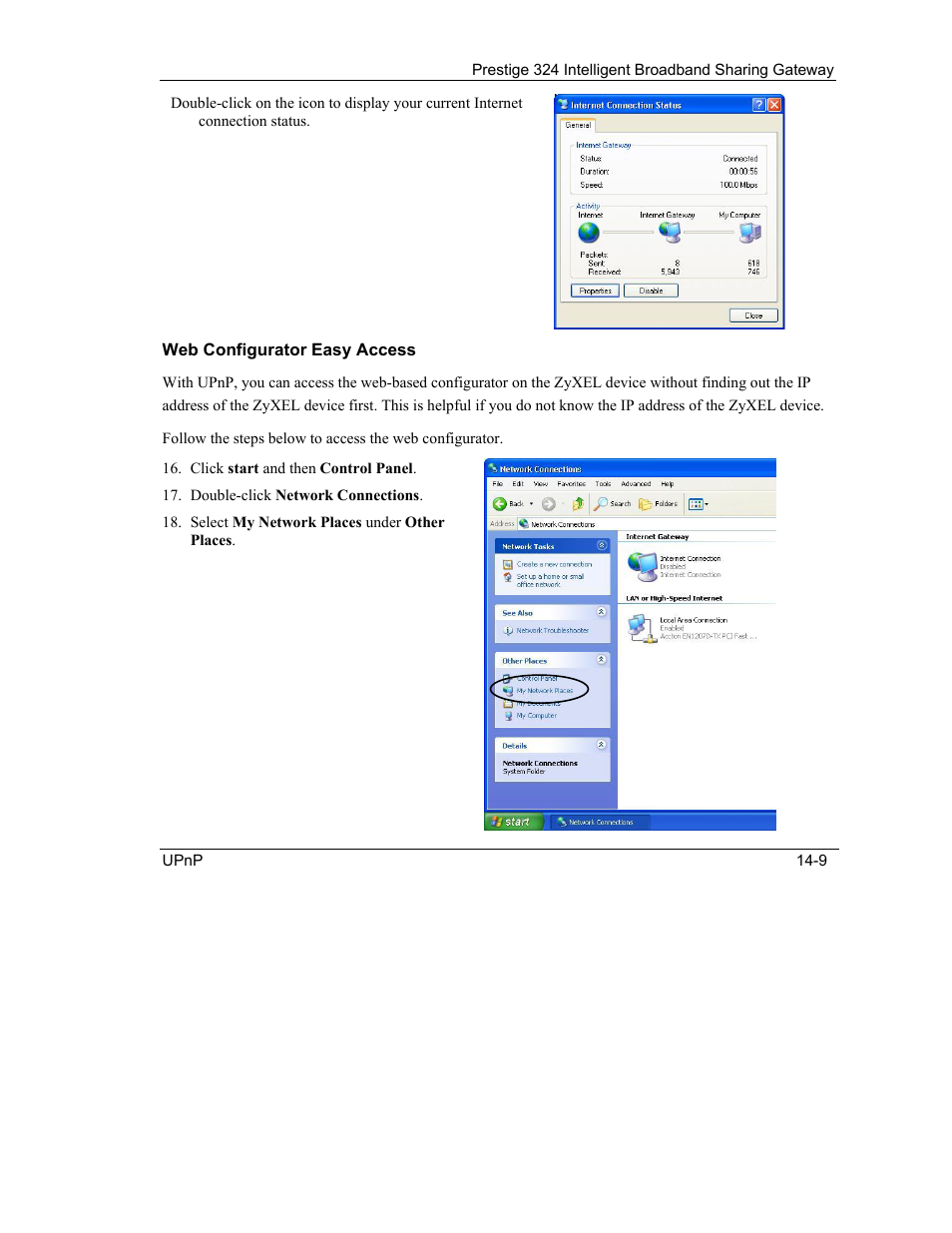 ZyXEL Communications Intelligent Broadband Sharing Gateway P-324 User Manual | Page 185 / 285