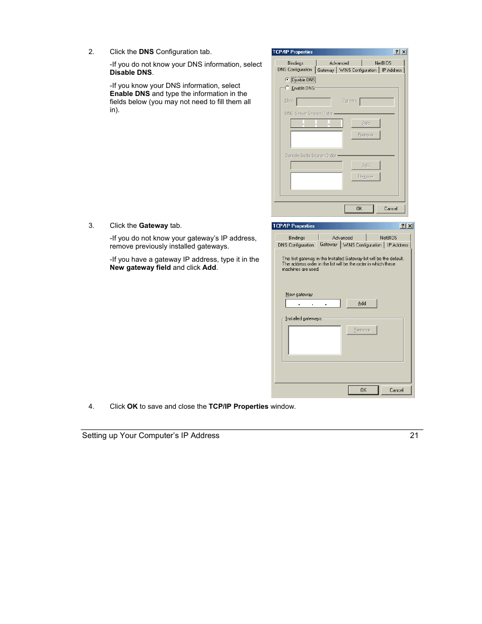 ZyXEL Communications Intelligent Broadband Sharing Gateway P-324 User Manual | Page 265 / 285