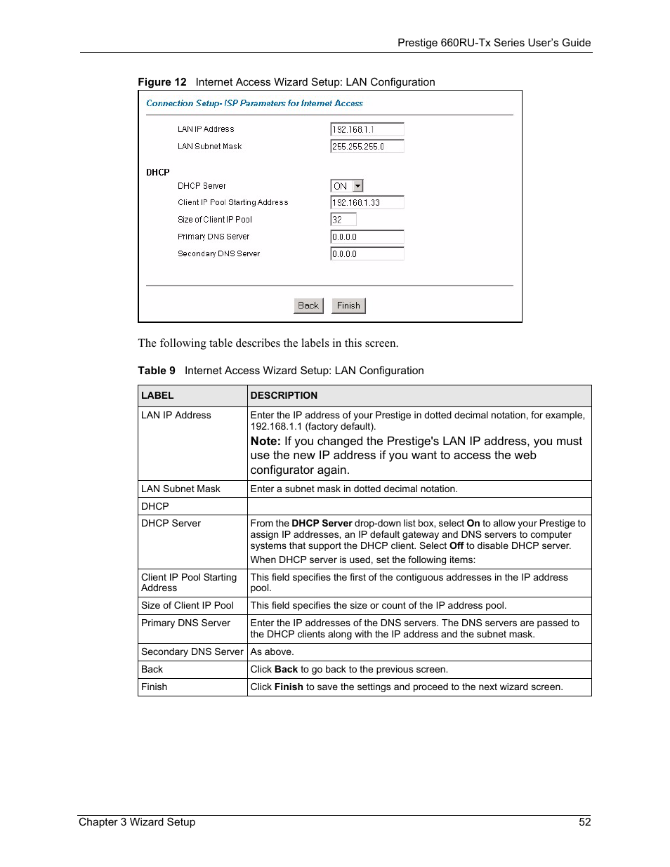 ZyXEL Communications ADSL2+ Ethernet/USB Gateway 660RU-Tx Series User Manual | Page 53 / 286