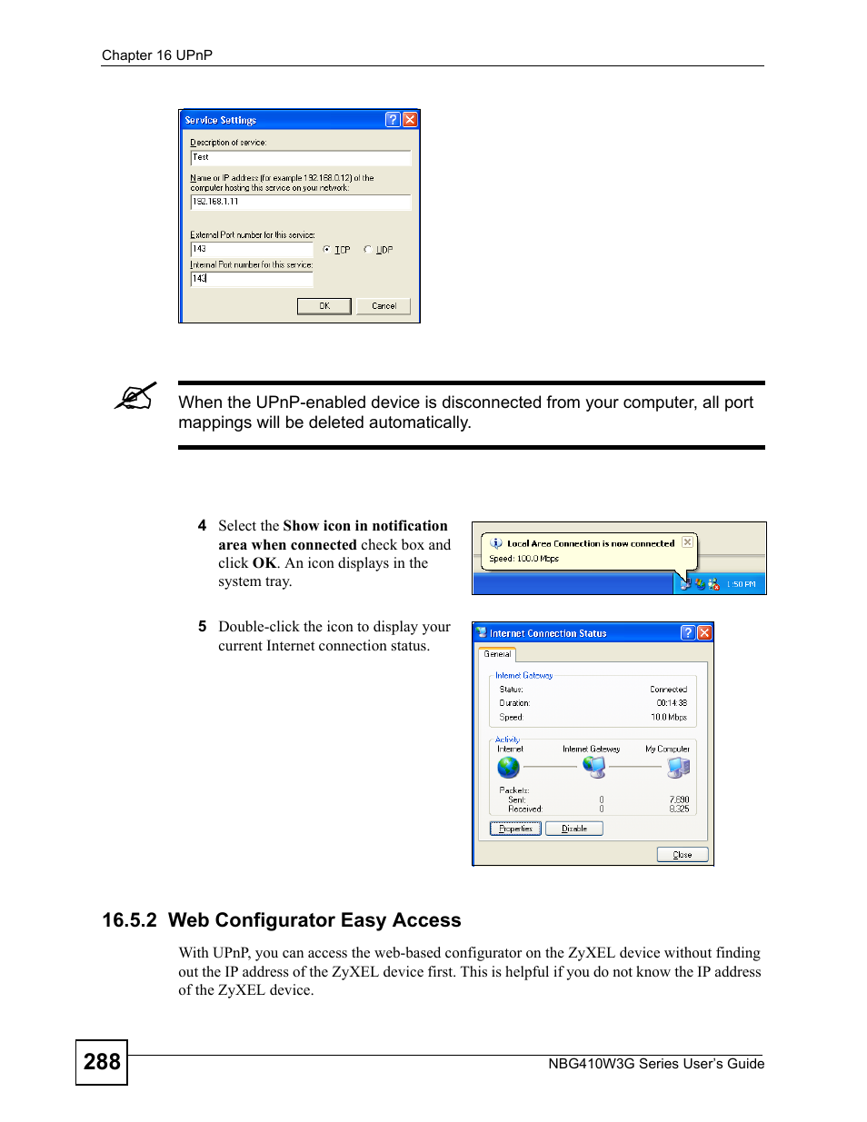2 web configurator easy access | ZyXEL Communications NBG410W3G User Manual | Page 288 / 430