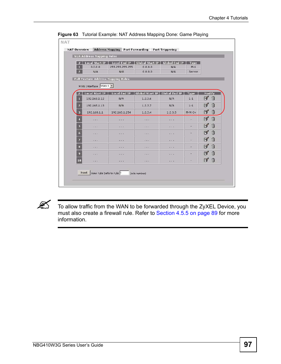 ZyXEL Communications NBG410W3G User Manual | Page 97 / 430