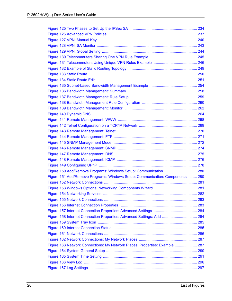ZyXEL Communications P-2602HW(L) Series User Manual | Page 26 / 427