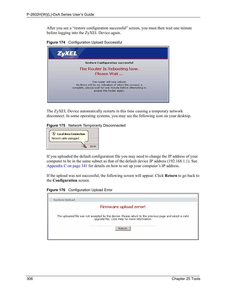 ZyXEL Communications P-2602HW(L) Series User Manual | Page 306 / 427