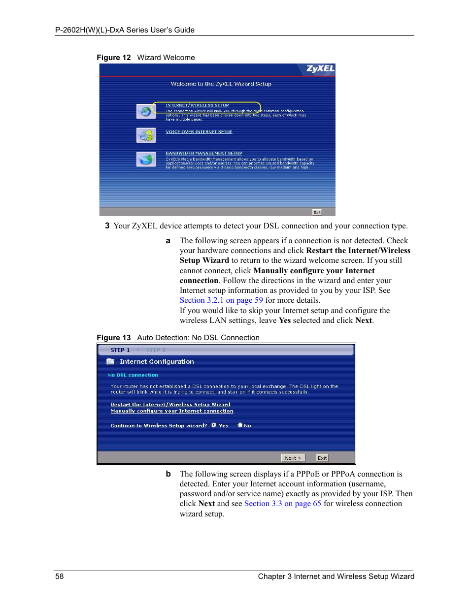 ZyXEL Communications P-2602HW(L) Series User Manual | Page 58 / 427