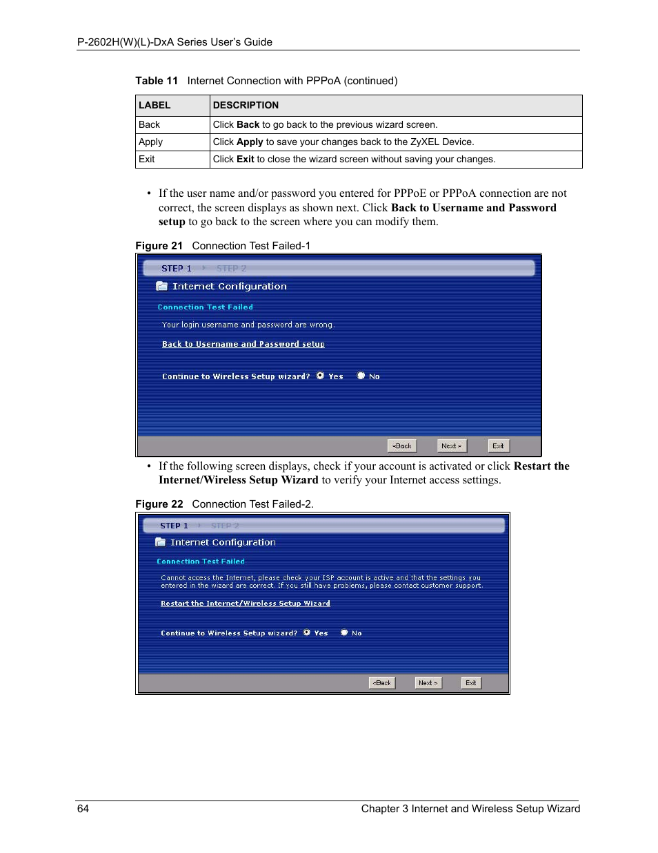 ZyXEL Communications P-2602HW(L) Series User Manual | Page 64 / 427