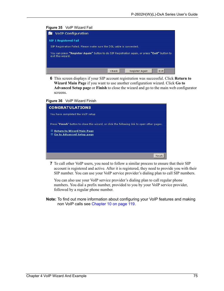 ZyXEL Communications P-2602HW(L) Series User Manual | Page 75 / 427