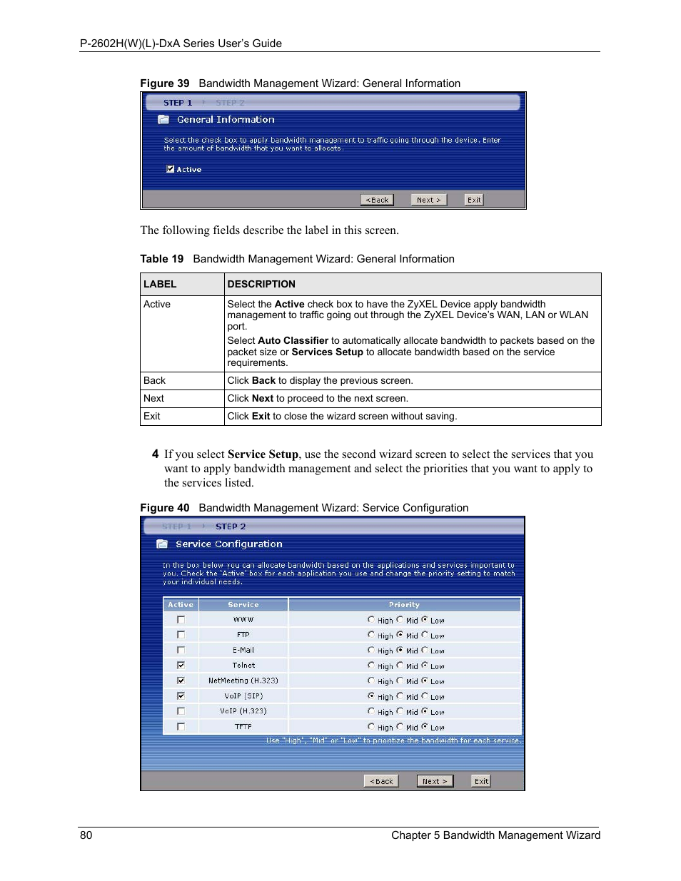 ZyXEL Communications P-2602HW(L) Series User Manual | Page 80 / 427