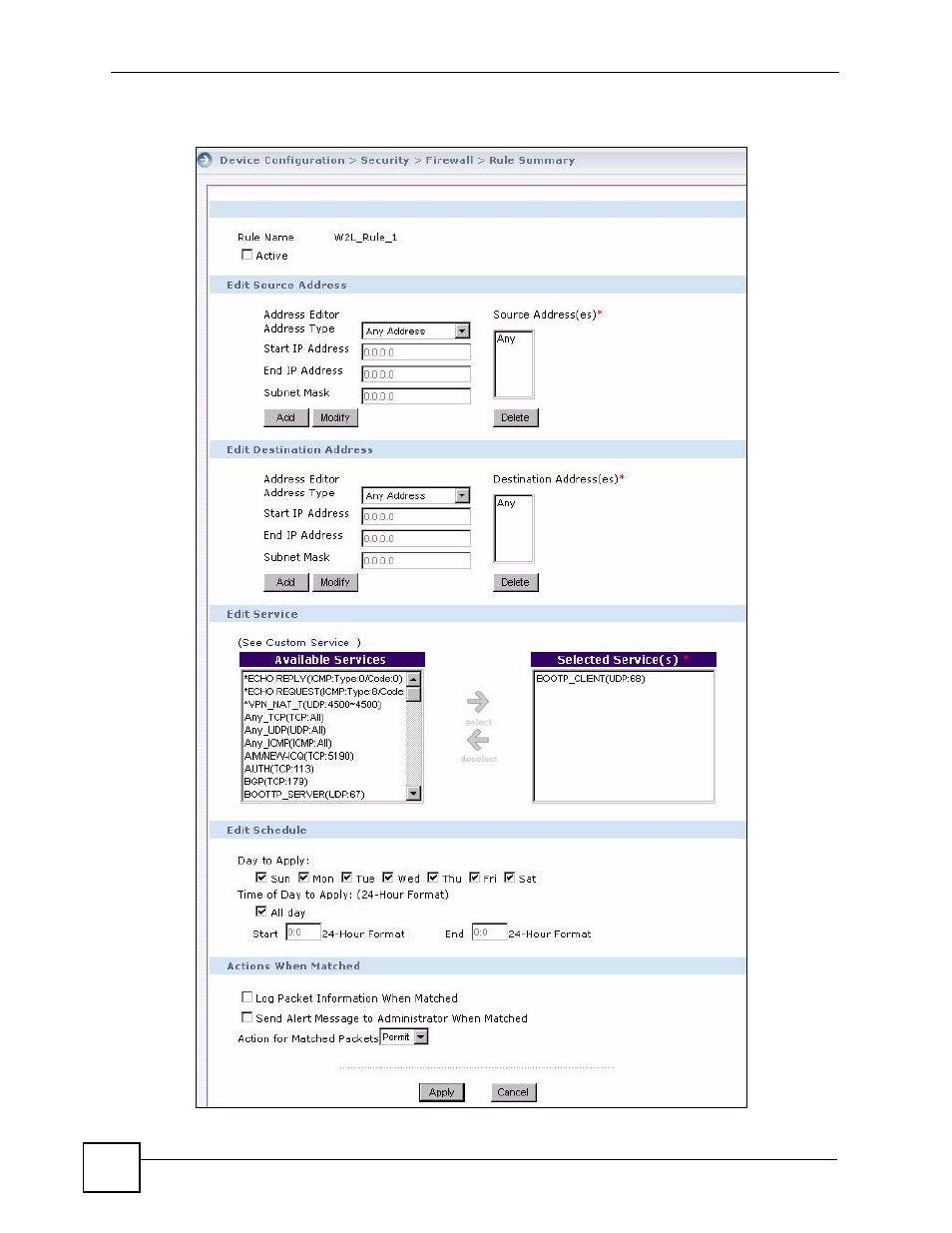 ZyXEL Communications Centralized Network Management Vantage CNM User Manual | Page 114 / 430