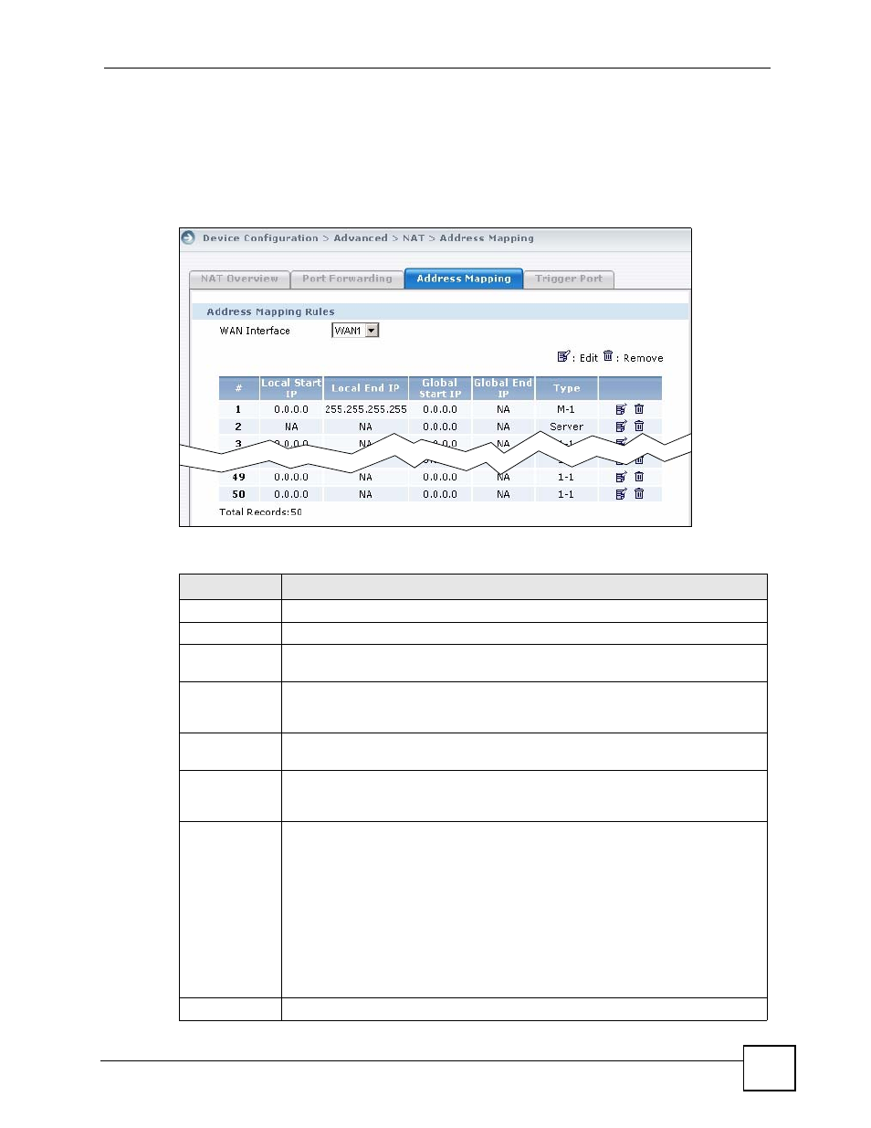 3 address mapping | ZyXEL Communications Centralized Network Management Vantage CNM User Manual | Page 189 / 430