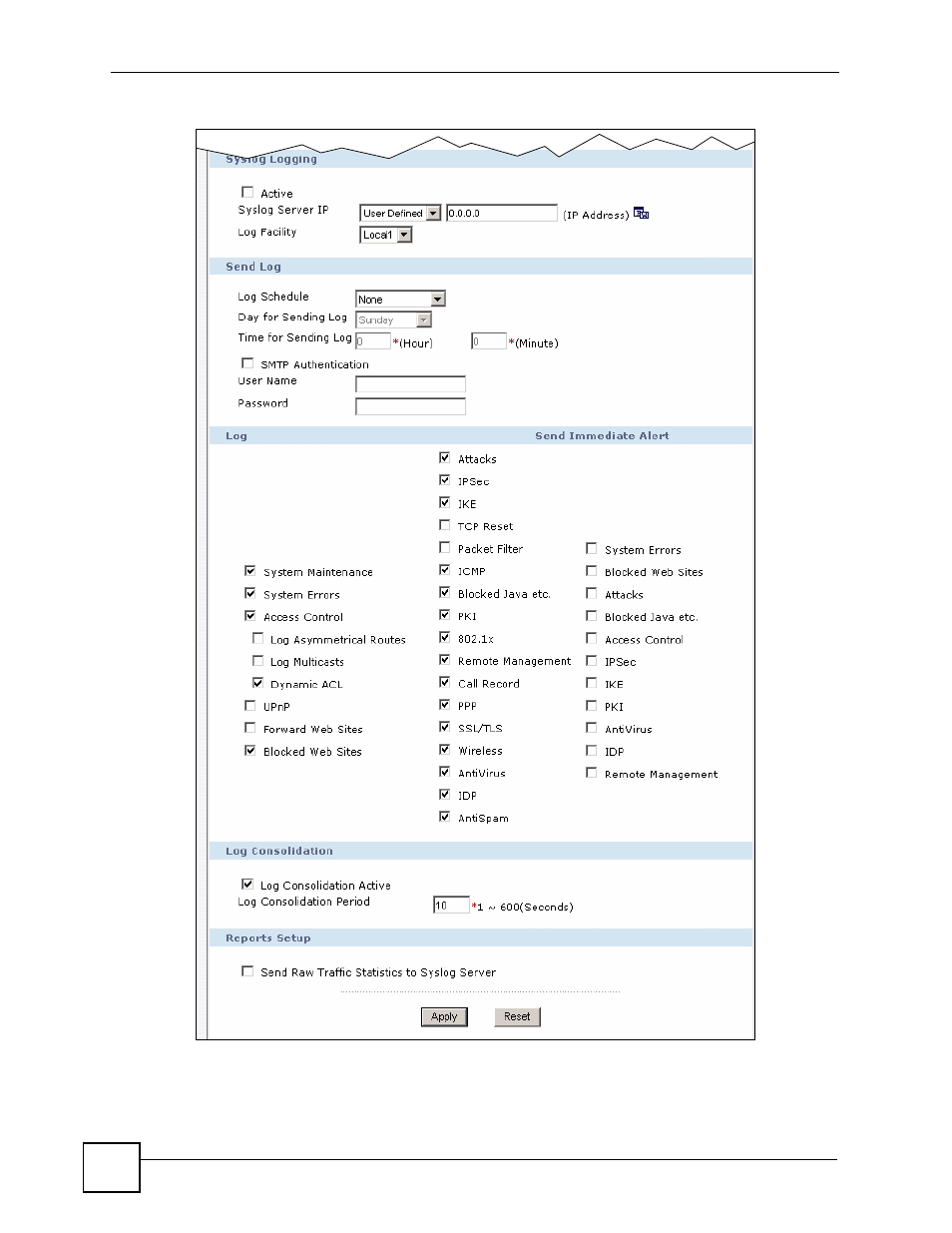 ZyXEL Communications Centralized Network Management Vantage CNM User Manual | Page 210 / 430