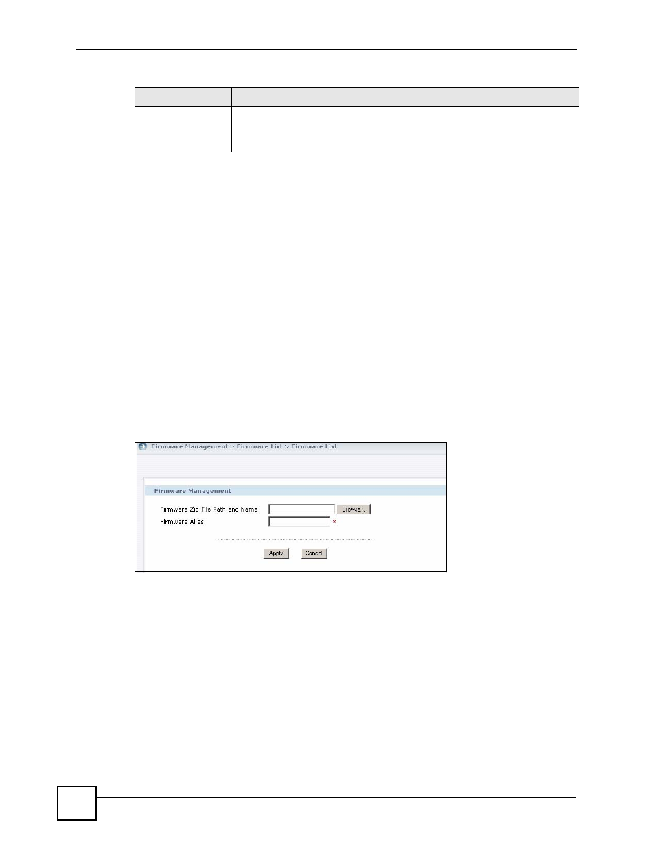 1 add firmware | ZyXEL Communications Centralized Network Management Vantage CNM User Manual | Page 236 / 430